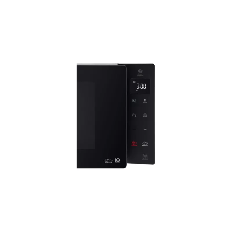 Micro-ondas solo LG NeoChef MS 2535 GIB preto, de bancada 25 L 300 W