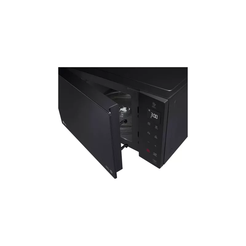 Micro-ondas solo LG NeoChef MS 2535 GIB preto, de bancada 25 L 300 W