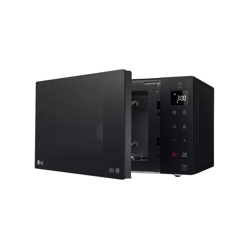 Micro-ondas solo LG NeoChef MS 2535 GIB preto, de bancada 25 L 300 W