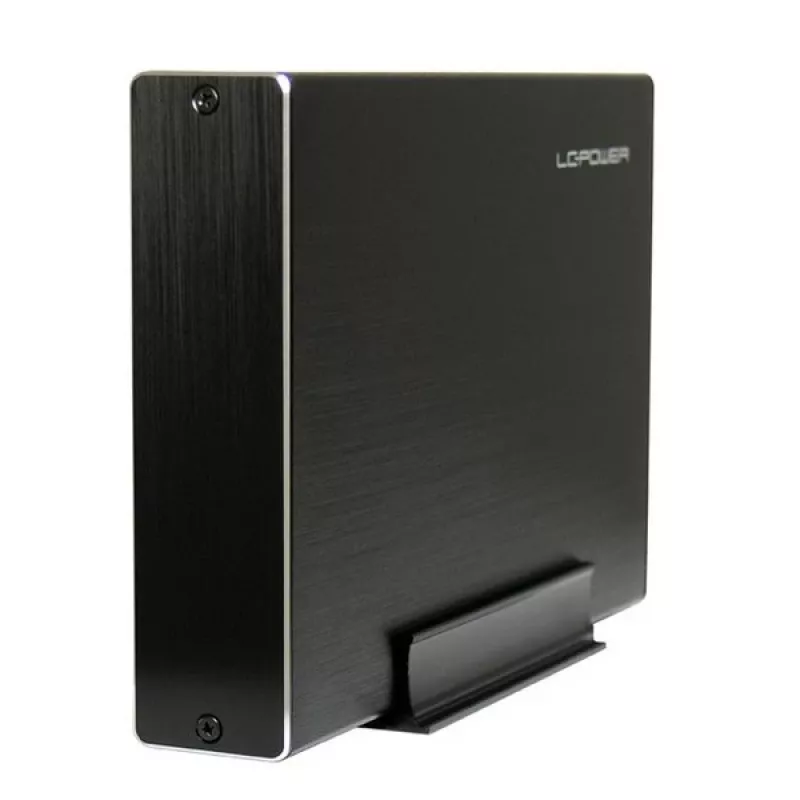 Caixa para HDD LC-Leistung LC-35U3-Becrux-C1 preta 3,5 polegadas