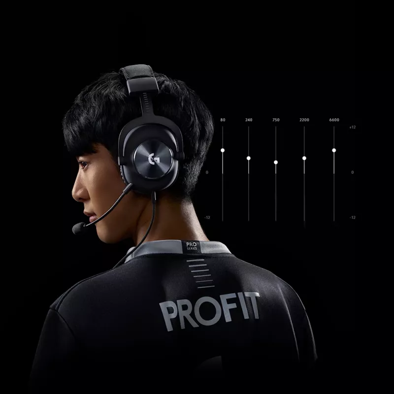 Headset de gaming LOGITECH G Pro X - 3,5 mm - Preto