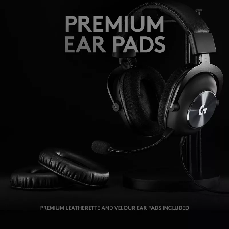 Headset de gaming LOGITECH G Pro X - 3,5 mm - Preto