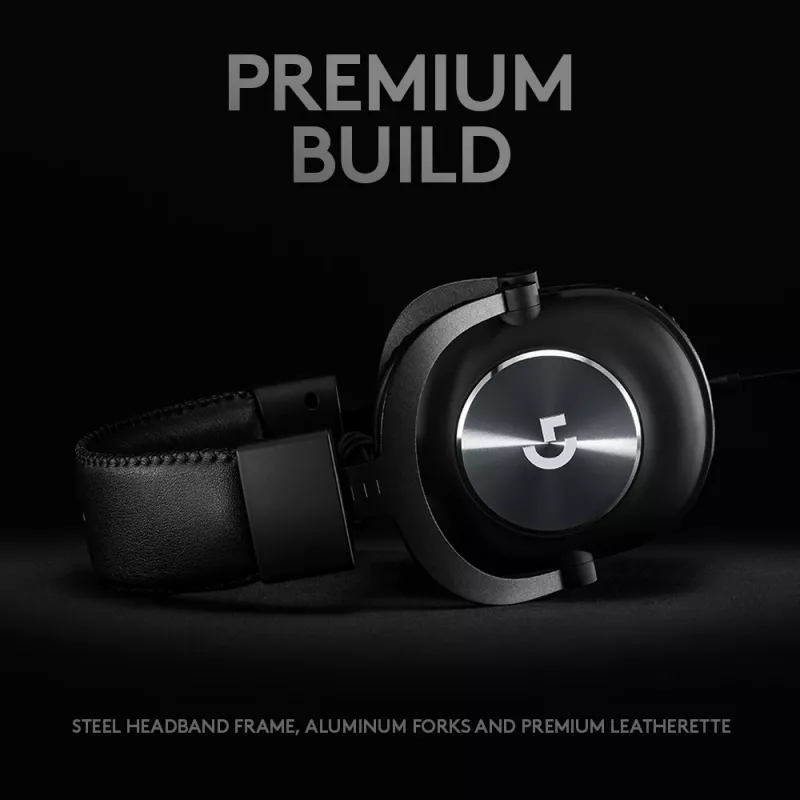 Headset de gaming LOGITECH G Pro X - 3,5 mm - Preto