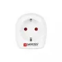 Adaptador de viagem SKROSS Europa para Reino Unido Adaptador de ficha Branco