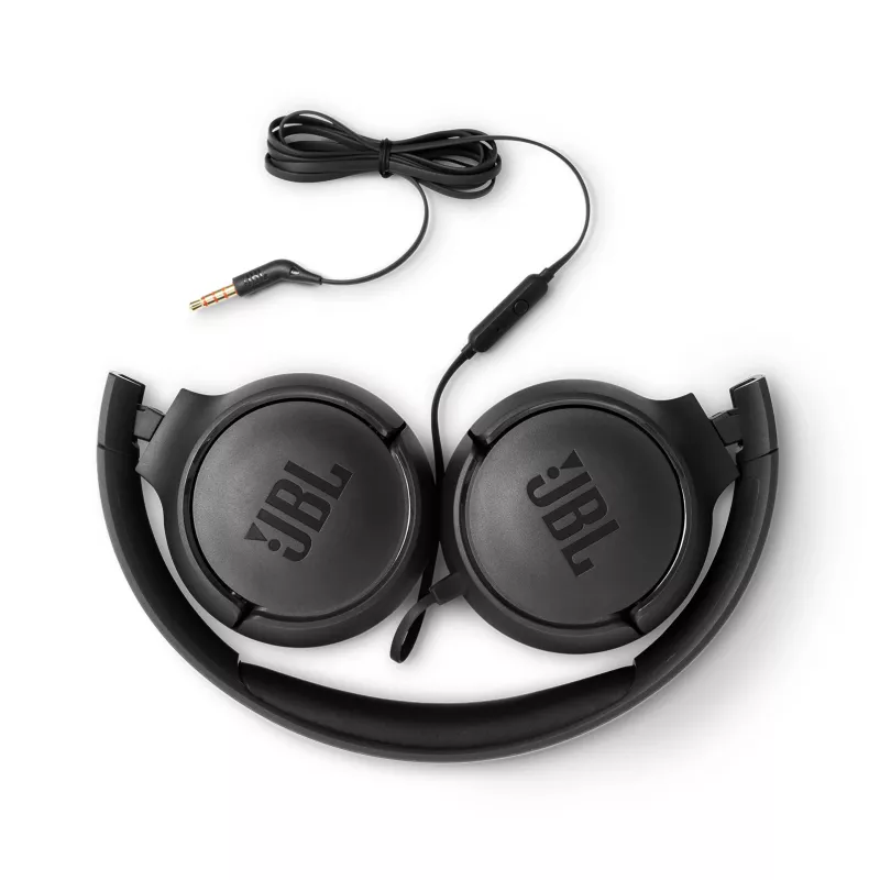JBL Tune 500 PRETO, Com fios, 20 - 20000 Hz, Chamadas/Música, 148 g, Headset, Preto