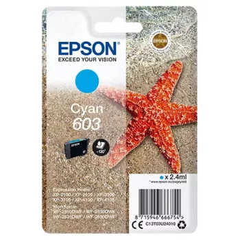 Epson C13T03U24010 Tinteiro 1 unid. Original Alcance Standard Ciano