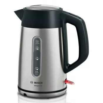 Chaleira Bosch TWK4P440 1,7 L 2400 W Preto, Aço inoxidável
