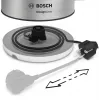 Chaleira Bosch TWK4P440 1,7 L 2400 W Preto, Aço inoxidável