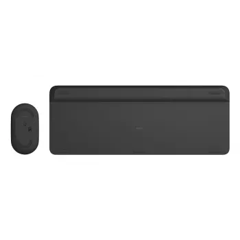 Conjunto de teclado e rato sem fios LOGITECH Slim Mk470 - Graphite Qwerty Dansk/ Norsk/ Svenska