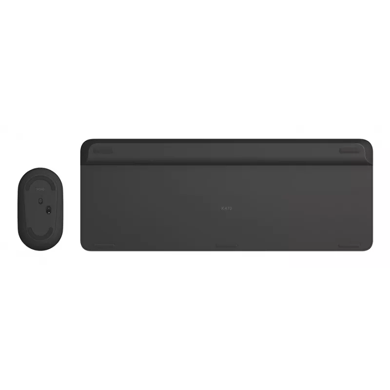 Conjunto de teclado e rato sem fios LOGITECH Slim Mk470 - Graphite Qwerty Dansk/ Norsk/ Svenska