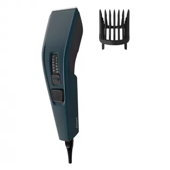 Máquina de cortar cabelo Philips HAIRCLIPPER Series 3000 HC3505/15, Preto, Verde, 0,5 mm, 2,3 cm, 4,1 cm, Aço inoxidável, AC
