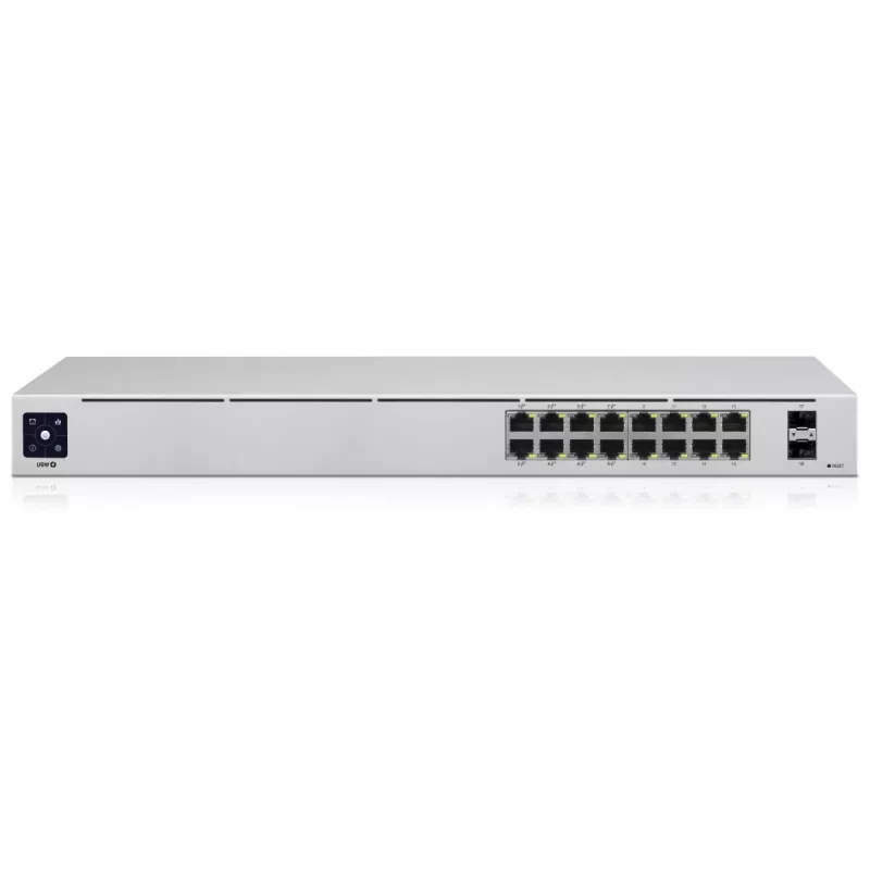 UBIQUITI NETWORKS UniFi Switch 16 portas Gigabit Ethernet incluindo 8x portas 802.3at PoE+