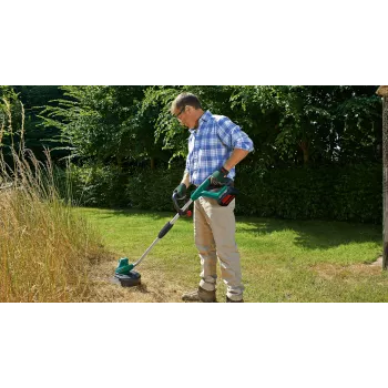 Bosch AdvancedGrassCut 36 Corta-relvas a bateria Baretool, corta-relvas de fio, 30 cm, fio de nylon, punho em D, 1,6 mm, 6 m