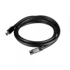 Club 3D CAC-1121 cabo de extensão de Mini DisplayPort para DisplayPort 1.4, 8K60Hz, DSC 1.2, HBR3, HDR, 32AWG, M/F, 1 m (3,28 ft), preto
