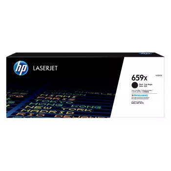 HP LaserJet 659X Cartucho de toner original preto de alto rendimento