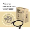 Club 3D CAC-1120 cabo de extensão de Mini DisplayPort 1.4 para DisplayPort F/M, 8K60Hz, 1 m (3,28 ft), preto
