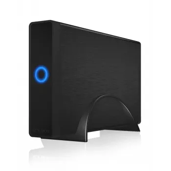 ICY BOX IB-377U3 Caixa para HDD preto 3,5 polegadas