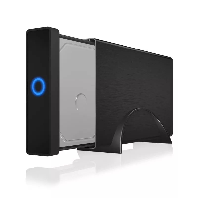 ICY BOX IB-377U3 Caixa para HDD preto 3,5 polegadas