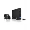 ICY BOX IB-377U3 Caixa para HDD preto 3,5 polegadas