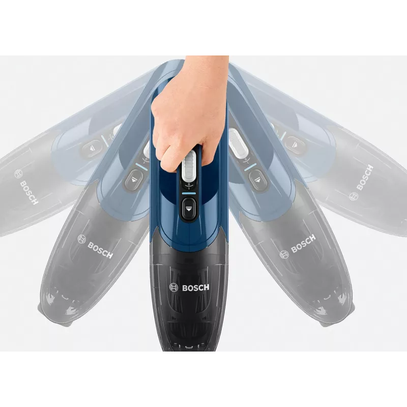 Bosch Serie 2 BBHF216 Aspirador a bateria/escova elétrica Aspirador a bateria 2-em-1 bateria seco sem saco azul