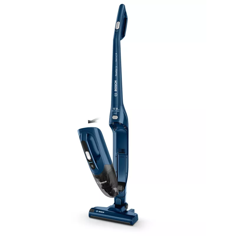 Bosch Serie 2 BBHF216 Aspirador a bateria/escova elétrica Aspirador a bateria 2-em-1 bateria seco sem saco azul