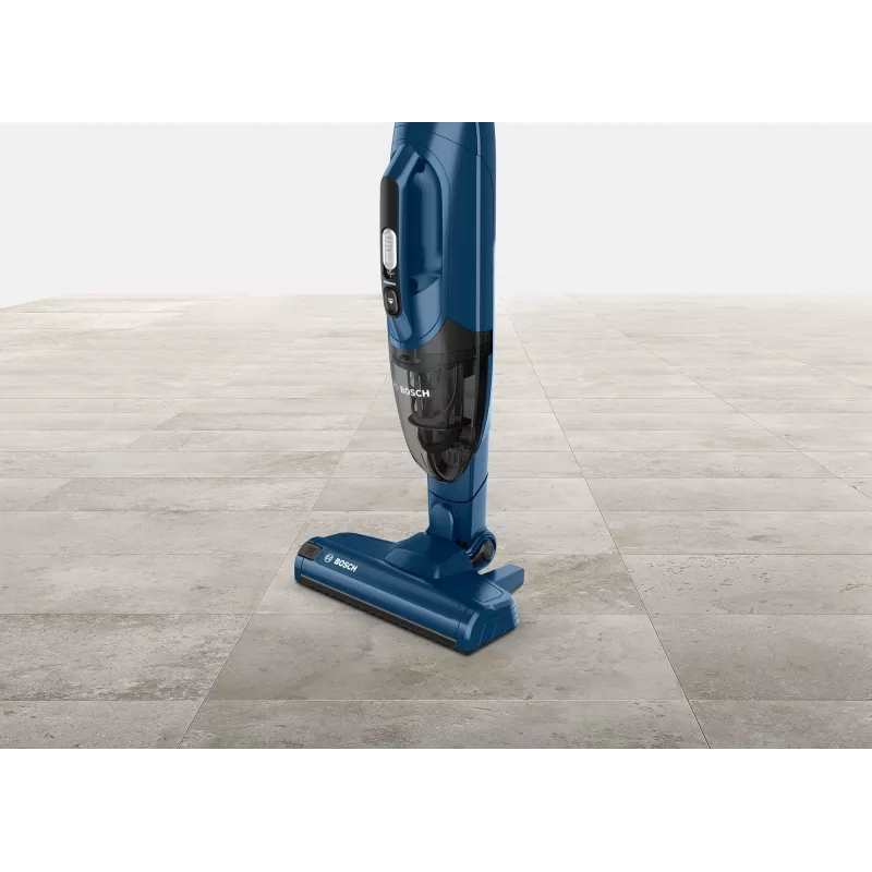 Bosch Serie 2 BBHF216 Aspirador a bateria/escova elétrica Aspirador a bateria 2-em-1 bateria seco sem saco azul