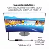 CLUB3D Adaptador ativo USB Type C para DisplayPort 1.4 8K60Hz HBR3