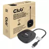 CLUB3D Hub USB Type C 3.2 Gen 1 Multi Stream Transport (MST) DisplayPort 1.4 três monitores