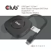 CLUB3D Hub USB Type C 3.2 Gen 1 Multi Stream Transport (MST) DisplayPort 1.4 três monitores