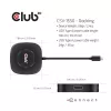 CLUB3D Hub USB Type C 3.2 Gen 1 Multi Stream Transport (MST) DisplayPort 1.4 três monitores