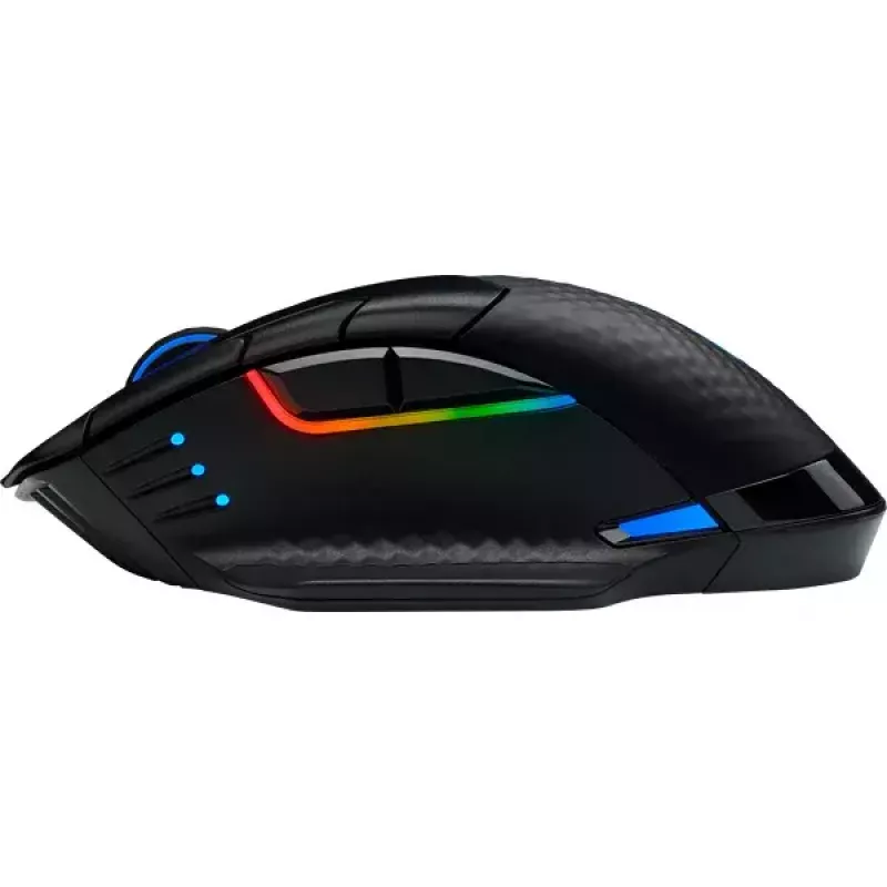 Rato Corsair DARK CORE RGB PRO RF sem fios + Bluetooth + USB Type-A