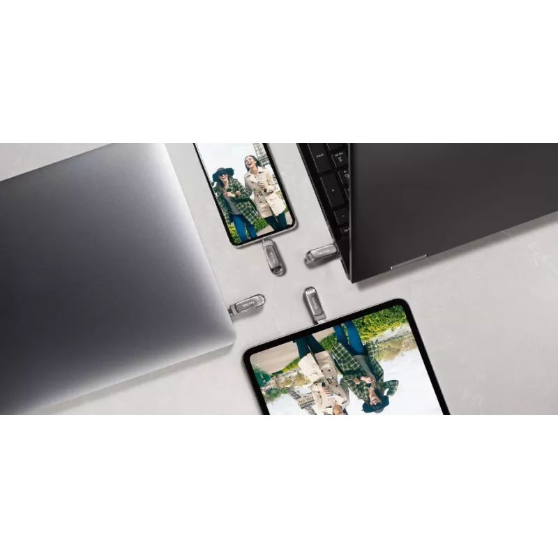 Pen USB SanDisk 1 TB USB Type-A USB Type-C Ultra Dual Drive Luxe
