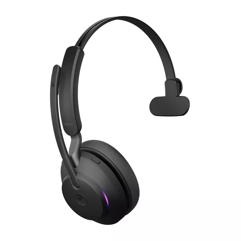 Jabra Evolve2 65 USB-A preto MS Mono
