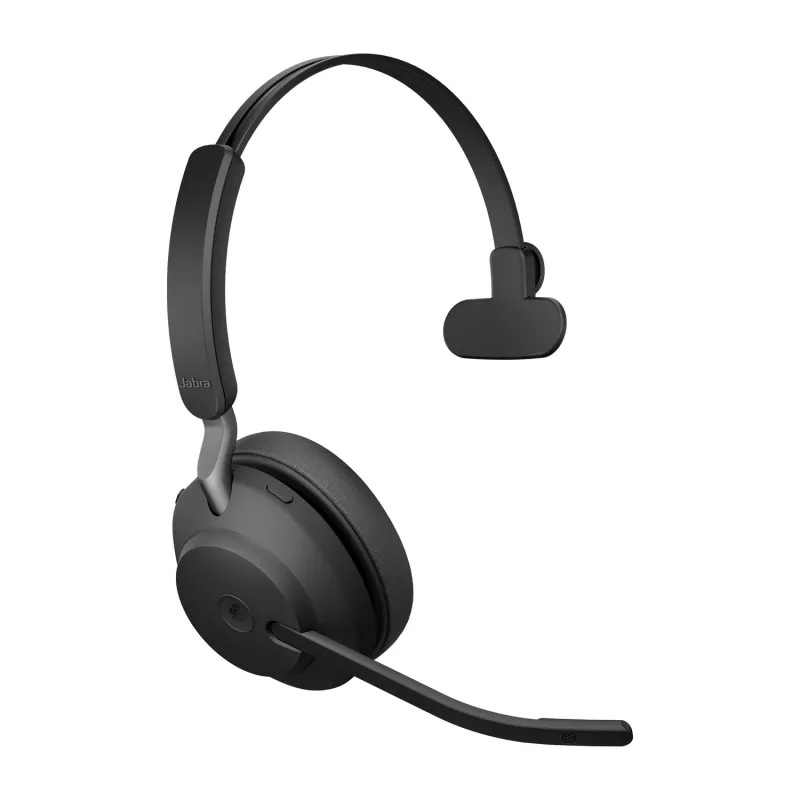Jabra Evolve2 65 USB-A preto MS carregador Mono