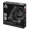 ARCTIC BioniX P140 (cinzento) – ventoinha gaming de 140 mm otimizada para pressão com PWM PST