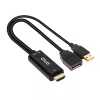 CLUB3D CAC-1331 adaptador de cabo de vídeo 0,25 m HDMI DisplayPort preto