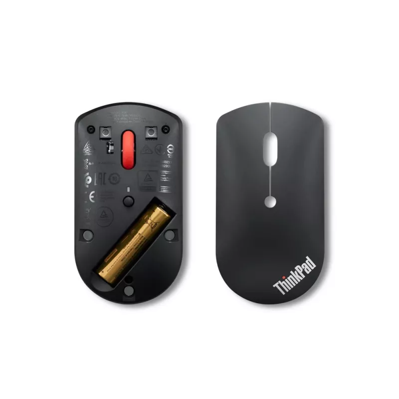 Rato Lenovo 4Y50X88822 gaming ambidestro Bluetooth ótico 2400 DPI