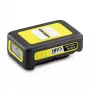 Bateria Karcher 2.445-034.0 18V 2,4Ah Li-Ion, amarela, 500 g