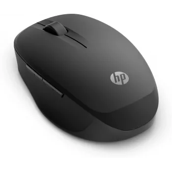 Rato HP Dual Mode Black 300, destro, ótico, RF sem fios, 3600 DPI, preto