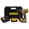 Parafusadeira com percussão DeWalt DCD996P2 18V Li-Ion 5Ah mandril de aperto rápido 3 velocidades, 95 Nm, 2,1 kg, perfuração com percussão