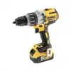 Parafusadeira com percussão DeWalt DCD996P2 18V Li-Ion 5Ah mandril de aperto rápido 3 velocidades, 95 Nm, 2,1 kg, perfuração com percussão