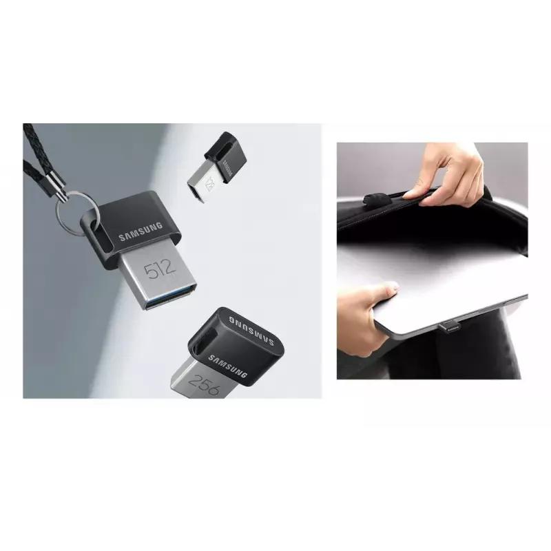 Pen drive Samsung MUF-64AB 64 GB USB Type-A 3.2 Gen 1 (3.1 Gen 1) cinzento, prateado