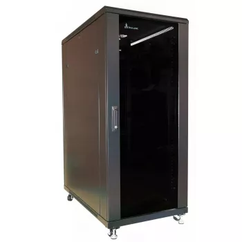 Armário de parede Extralink 37U 600X1000 preto 1200 kg capacidade de carga