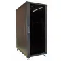 Armário de parede Extralink 37U 600X1000 preto 1200 kg capacidade de carga