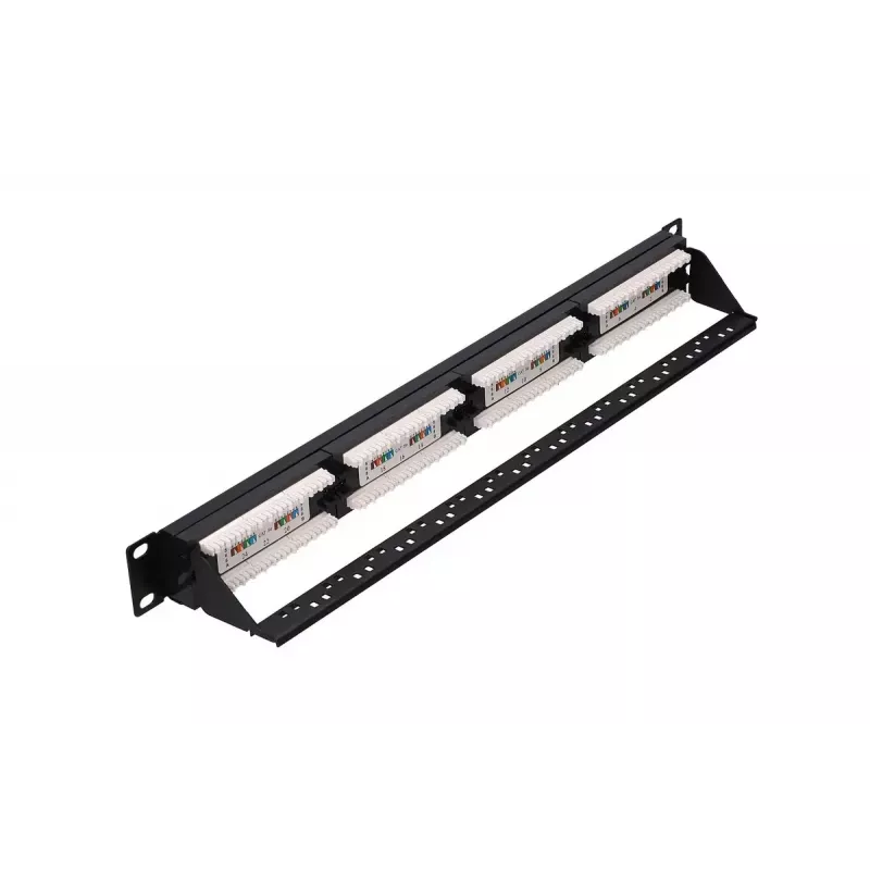 Patch panel Extralink CAT5E UTP V2 24 portas