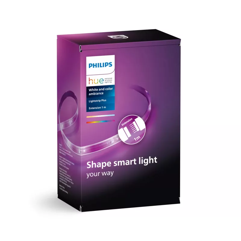Philips Hue White and colour ambience Lightstrip Plus Extensão V4 1 metro
