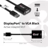 Adaptador ativo CLUB3D DisplayPort™ para VGA preto M/F
