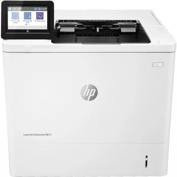 HP LaserJet Enterprise M611dn, laser, 1200 x 1200 DPI, A4, 61 ppm, impressão frente e verso, com capacidade de rede