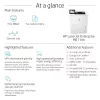 HP LaserJet Enterprise M611dn, laser, 1200 x 1200 DPI, A4, 61 ppm, impressão frente e verso, com capacidade de rede