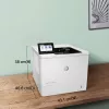 HP LaserJet Enterprise M611dn, laser, 1200 x 1200 DPI, A4, 61 ppm, impressão frente e verso, com capacidade de rede
